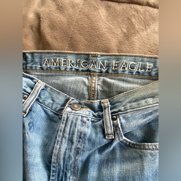 American Eagle Relaxed Men’s Jeans Size 34x32 - Picture 4 of 8